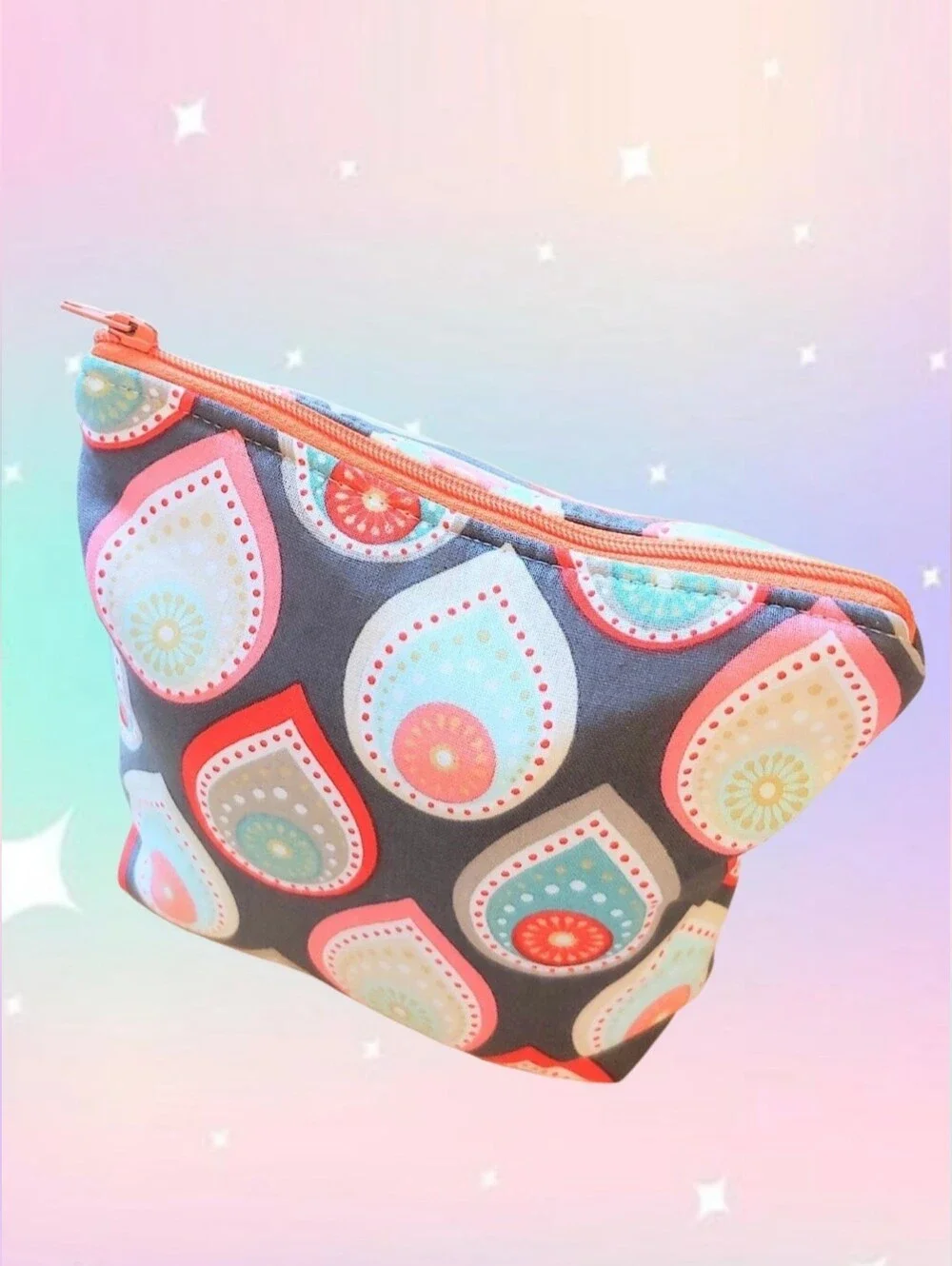 Paisley Essential Oil Bag - Makeup Bag